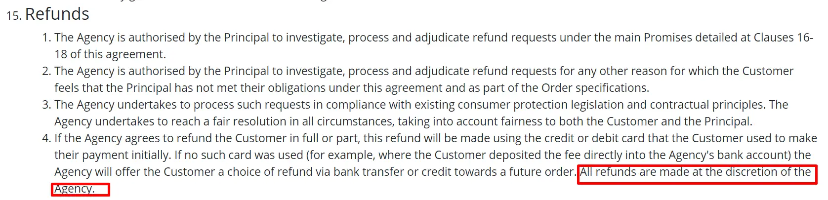 UKEssays refund policy